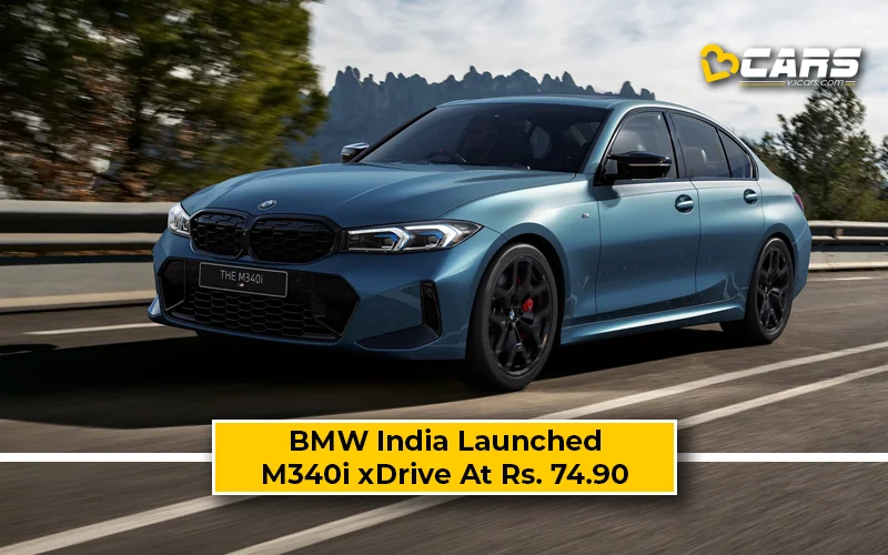 BMW Launched M340i xDrive At Rs. 74.90 Lakh